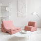 Wigiwama Teddy Moon Chair / Fauteuil - 80x65x55cm - Guava Pink