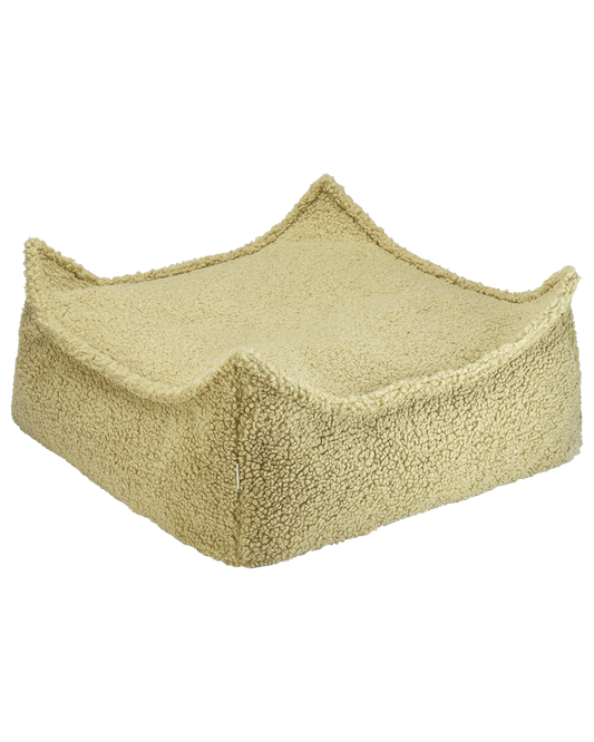 Wigiwama Teddy Square Ottoman / Poef - 80x70x50cm - Matcha