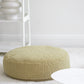 Wigiwama Teddy Ottoman / Poef - Ø65x20cm - Matcha