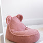 Wigiwama Teddy Bear Beanbag Chair / Zitzak - 70x60x42cm - Guava Pink