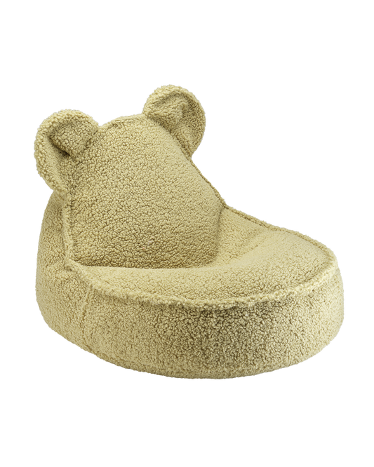 Wigiwama Teddy Bear Pouf / Pouf - 70x60x42cm - Biscuit