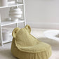 Wigiwama Teddy Bear Beanbag Chair / Zitzak - 70x60x42cm - Matcha