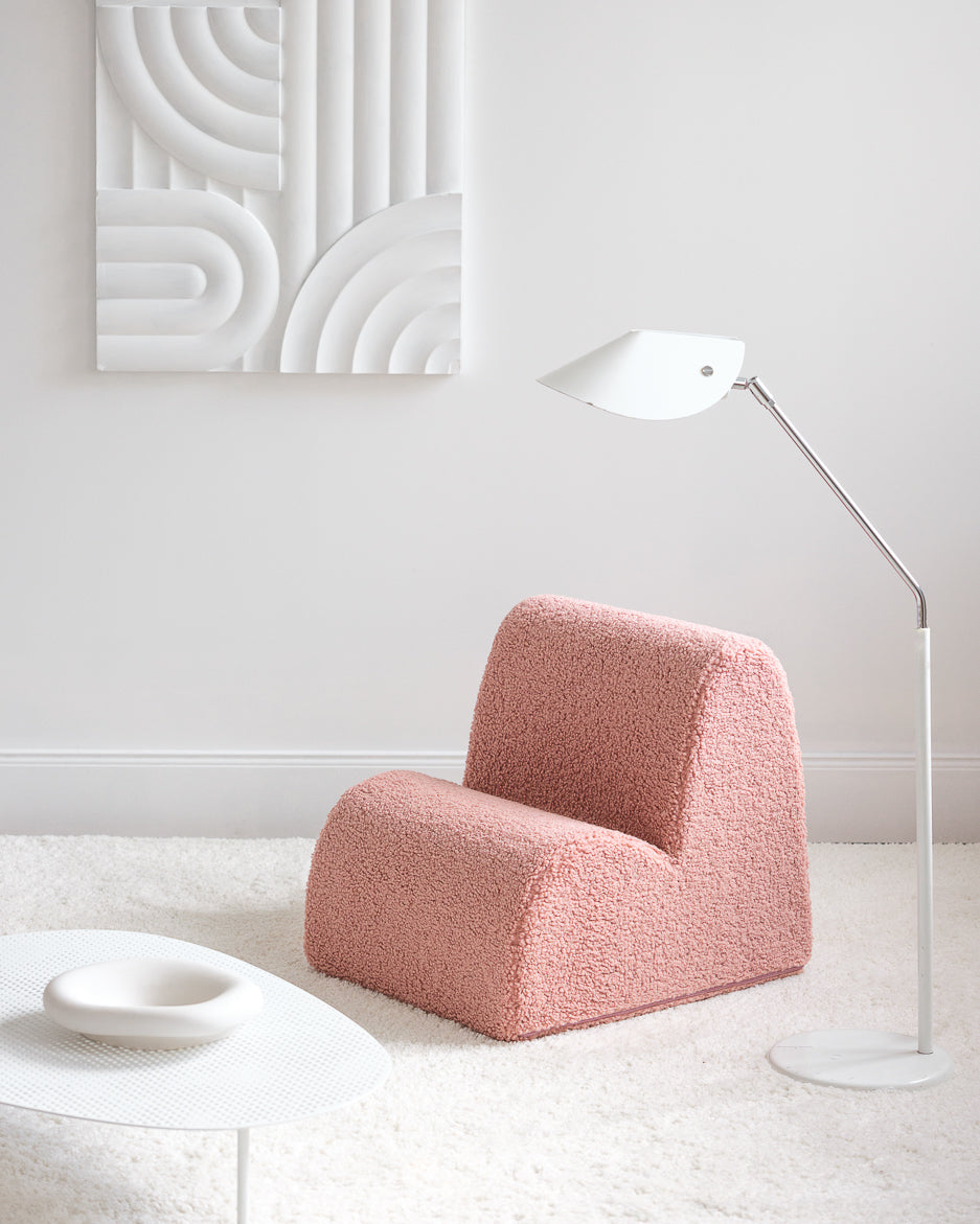 Wigiwama Teddy Cloud Chair / Fauteuil - 60x50x50cm - Guava Pink