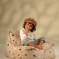 Wigiwama Teddy Beanbag Chair / Zitzak - 80x70x50cm - Terrazzo Sand