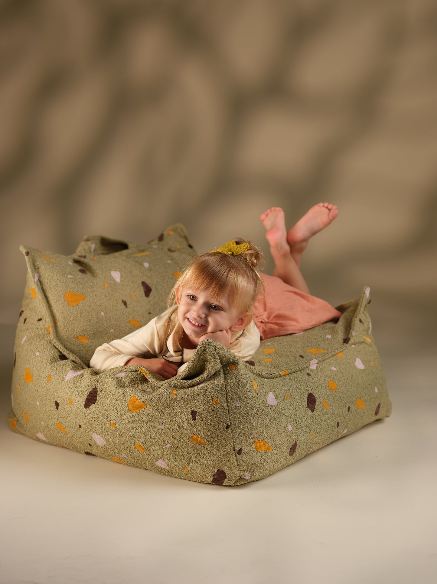 Wigiwama Teddy Beanbag Chair / Beanbag - 80x70x50cm - Matcha