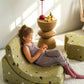 Wigiwama Teddy Moon Chair / Fauteuil - 80x65x55cm - Terrazzo Moss