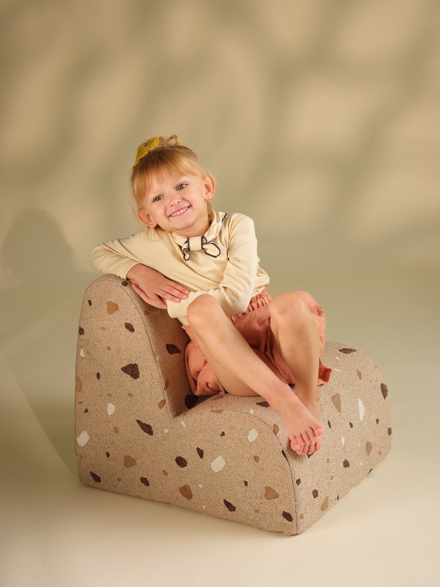 Wigiwama Teddy Cloud Chair / Fauteuil - 60x50x50cm - Terrazzo Sand