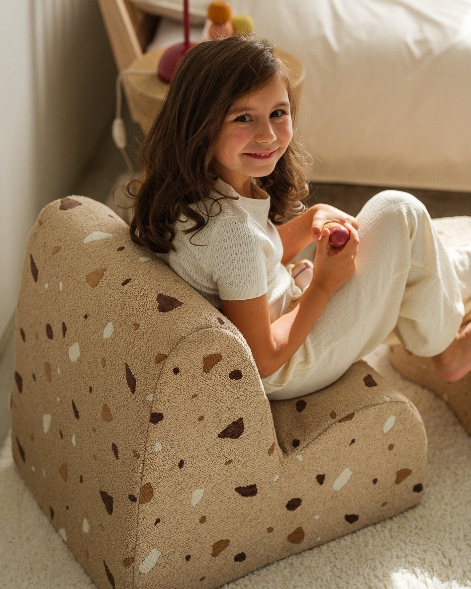 Wigiwama Teddy Cloud Chaise / Fauteuil - 60x50x50cm - Biscuit