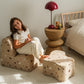 Wigiwama Teddy Cloud Chaise / Fauteuil - 60x50x50cm - Biscuit