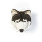 Wild & Soft Martin dierenkop pluche wanddecoratie - Wolf