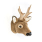 Wild &amp; Soft Toby animal head plush wall decoration - Deer