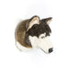 Wild & Soft Martin dierenkop pluche wanddecoratie - Wolf