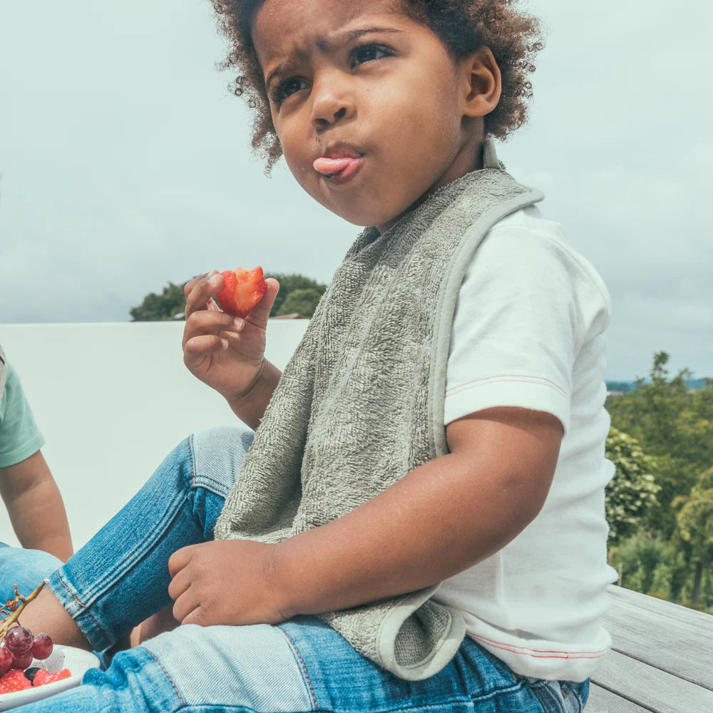 BEAU by Bo Timboo XXL slabben set van 3 - Extra zacht - Feather Grey/Whisper Green/Moon Blue