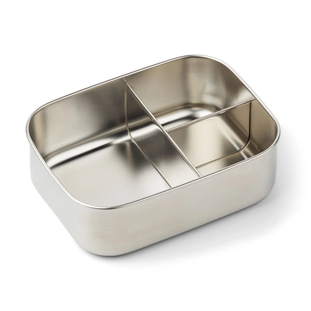 Liewood Arthur Cat Lunchbox - Roestvrij staal - 14x17x6cm - Dark Rose