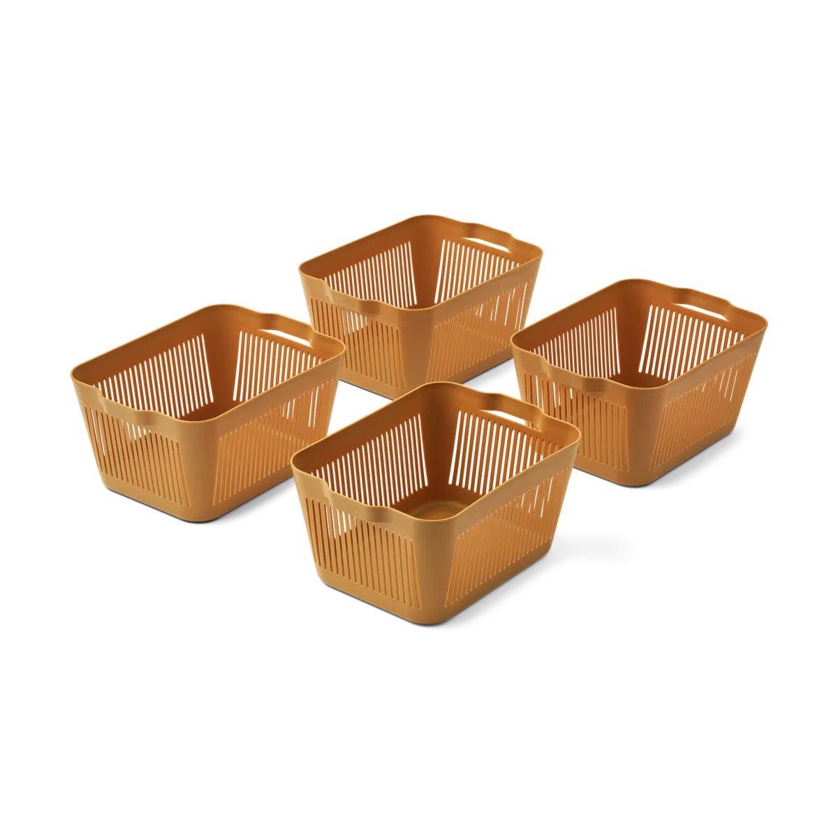 Liewood Makeeva storage basket / storage - Small - 4 pieces - Golden caramel