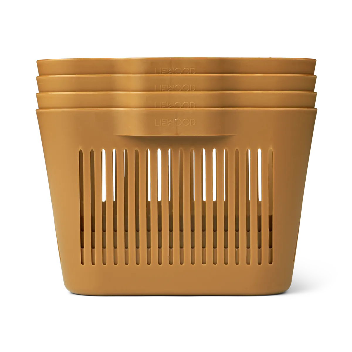 Liewood Makeeva storage basket / storage - Small - 4 pieces - Golden caramel