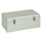 Atmosphera Metalen Koffers - S: 39x23x16cm/M: 47x28x19cm - Set van 2 - Groen