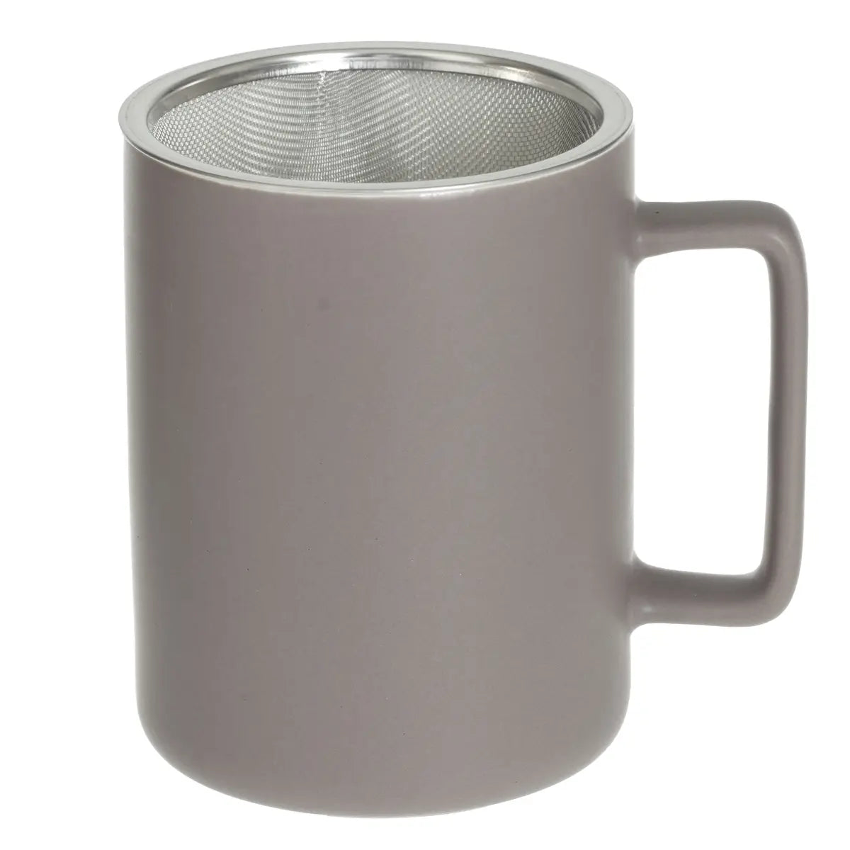 Tasse à thé avec filtre 5Five Lisa - Sachet de thé - 40CL - Taupe