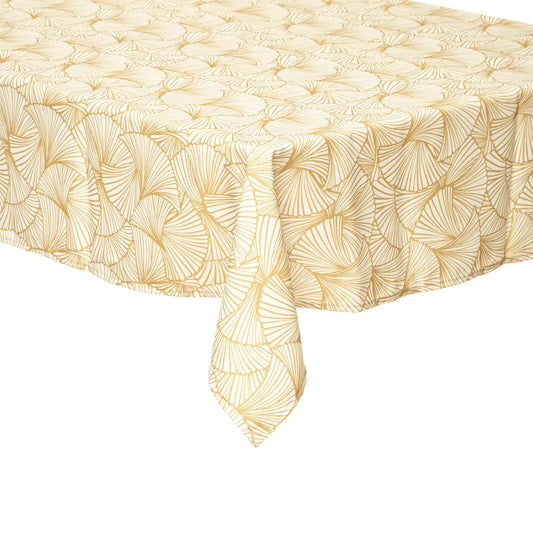 Atmosphera Nappe art anti tache - 140 x 240 cm - Ocre - Anti tache