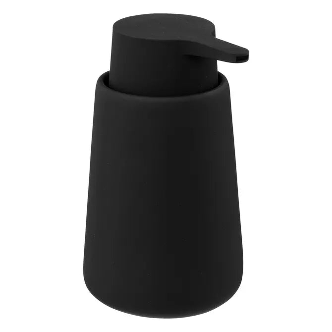 5Five Badezimmer-Set Cocoon – Seifenpumpe – Black Kohl