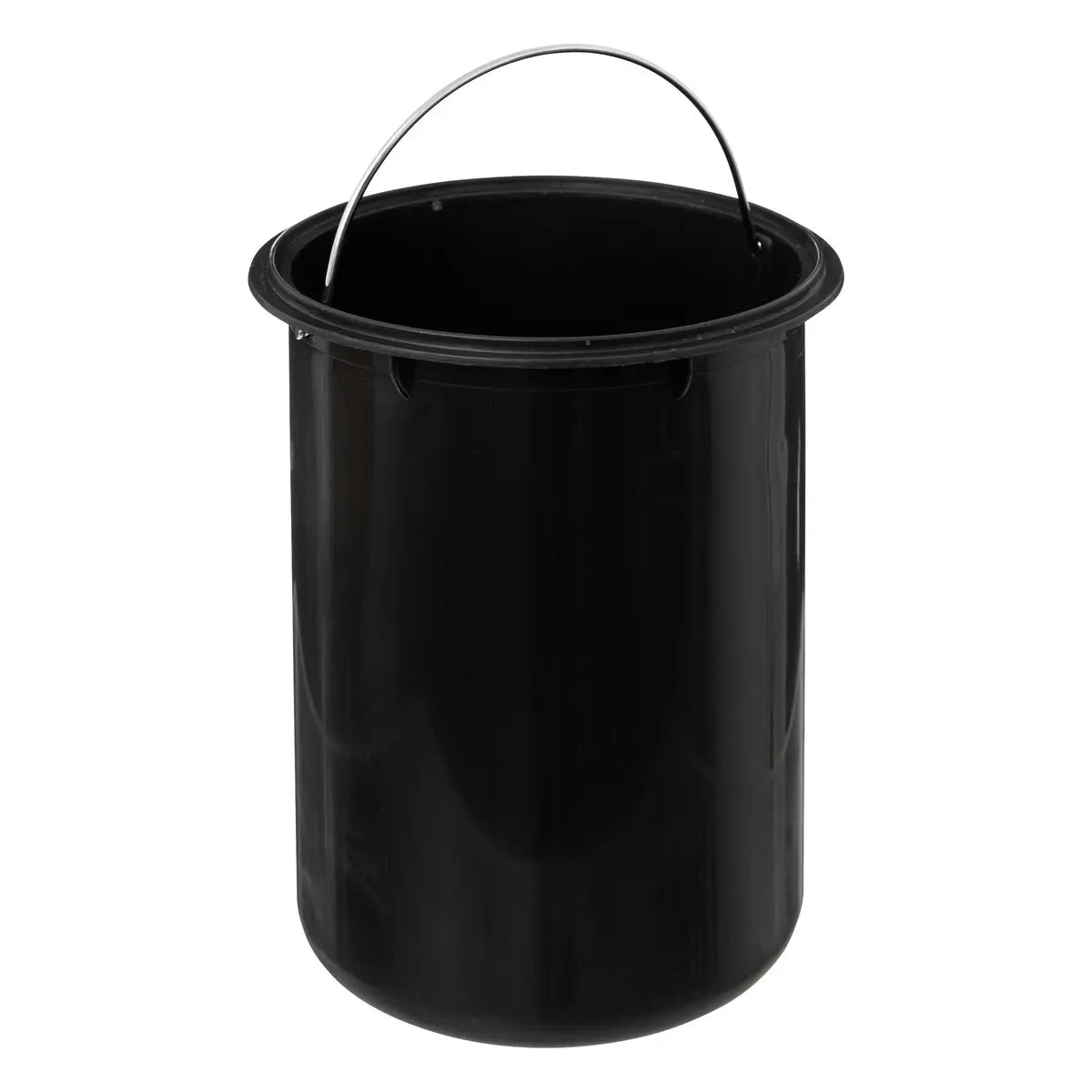 Atmosphera Waste bin 3L - Soft close - Marble effect black