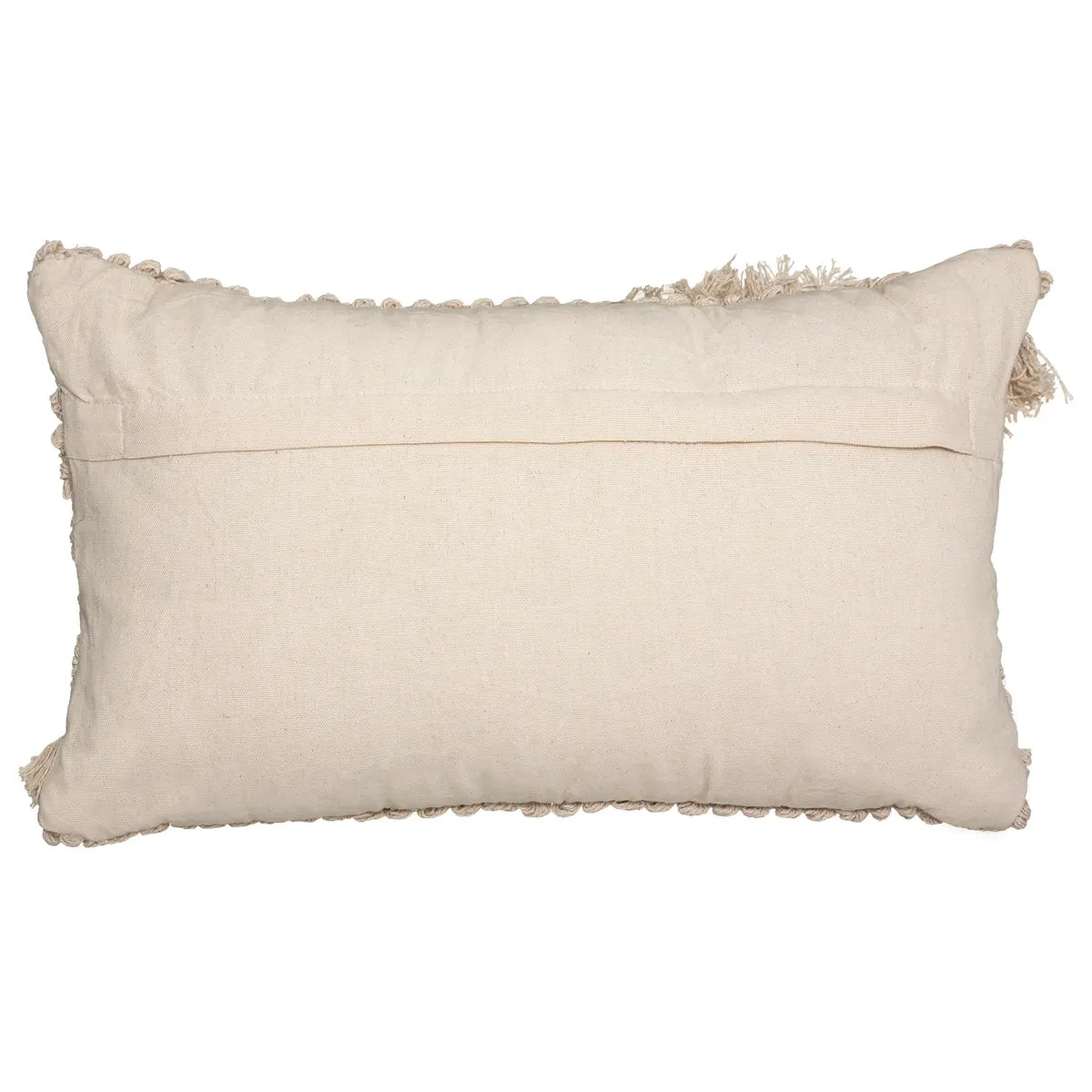 Atmosphera Coussin Dania à paillettes - 30x50cm - Beige