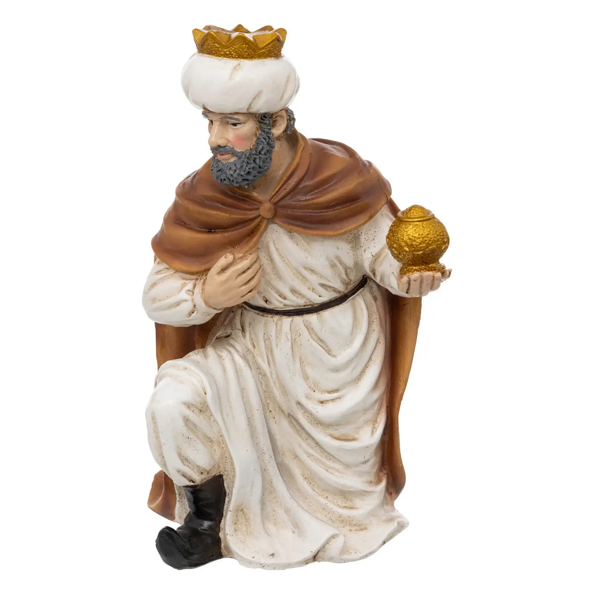 Fééric Lights and Christmas nativity scene statuettes - Set of 6 pieces - Multi