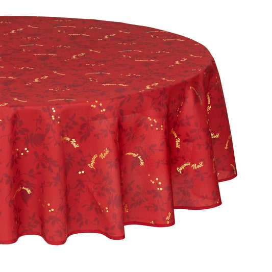 Tablecloth 140x360cm - Christmas - Christmas tablecloth - red