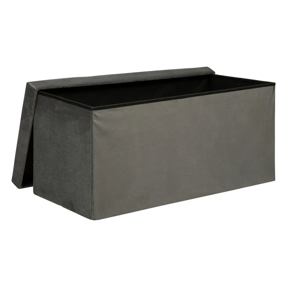 Pouf Atmosphera - Pliable - Gris - 76x38cm