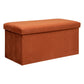 Atmosphera Pouf - Foldable - Amber - 76x38cm