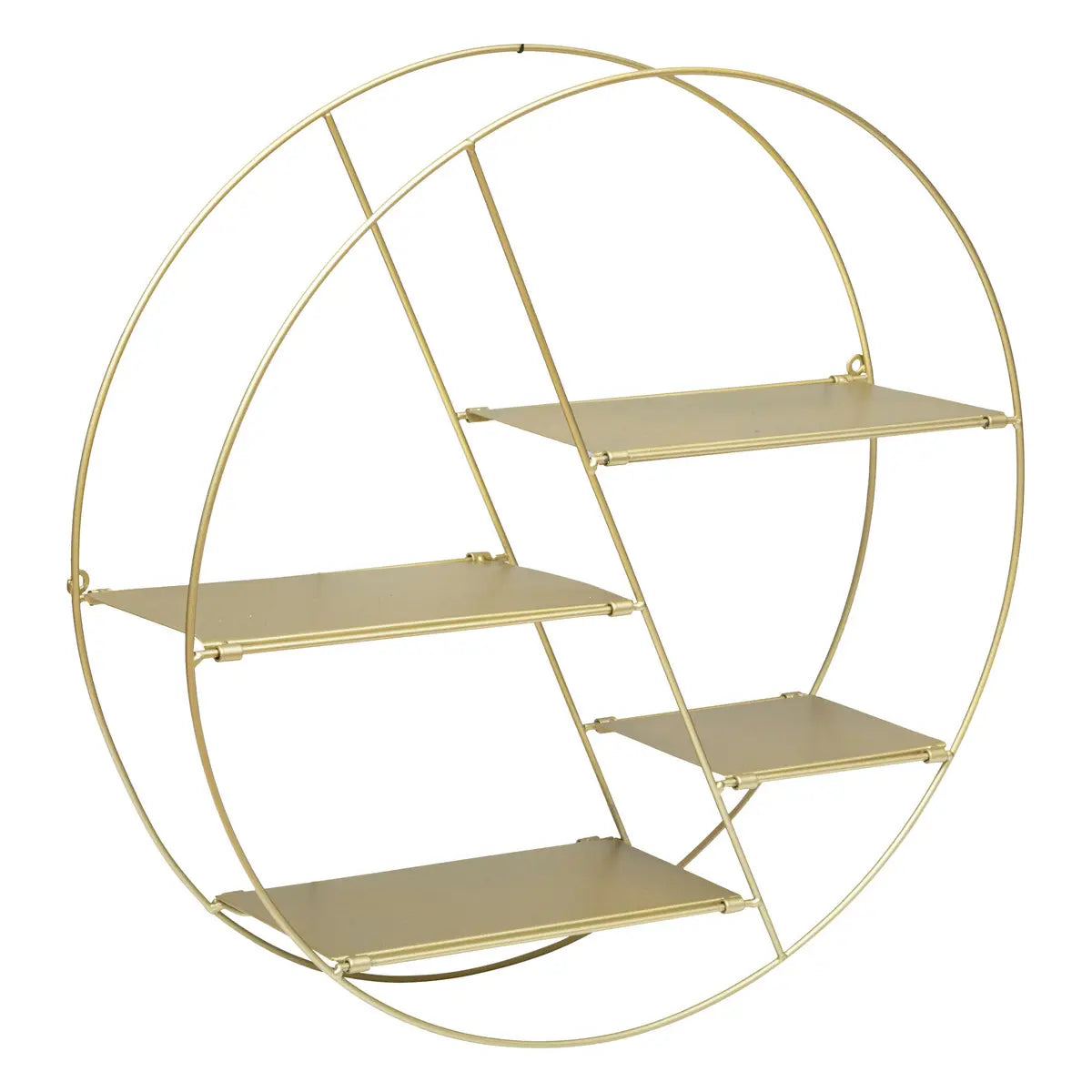 Atmosphera Wall Shelf - Round - D50cm - Gold