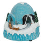 Atmosphera Kids Boule à neige Château d'hiver - H 13,2 cm - Bleu