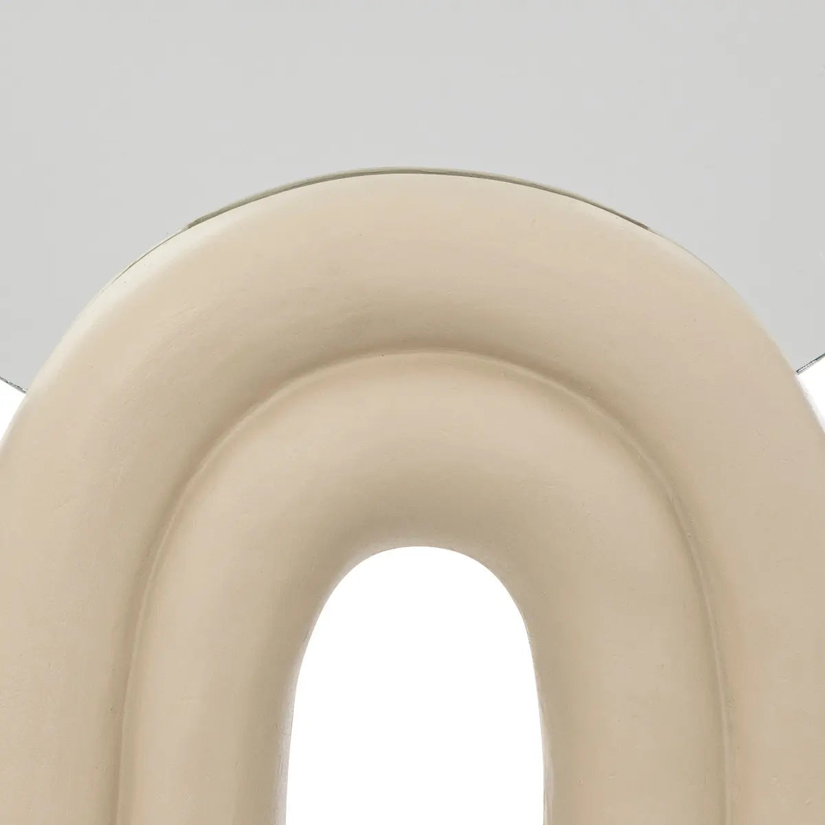 Atmosphera Wavy Bliss Tafelspiegel - 24x5x36cm - Beige