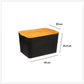 Atmosphera Box - Plastic and bamboo - Black - 24L