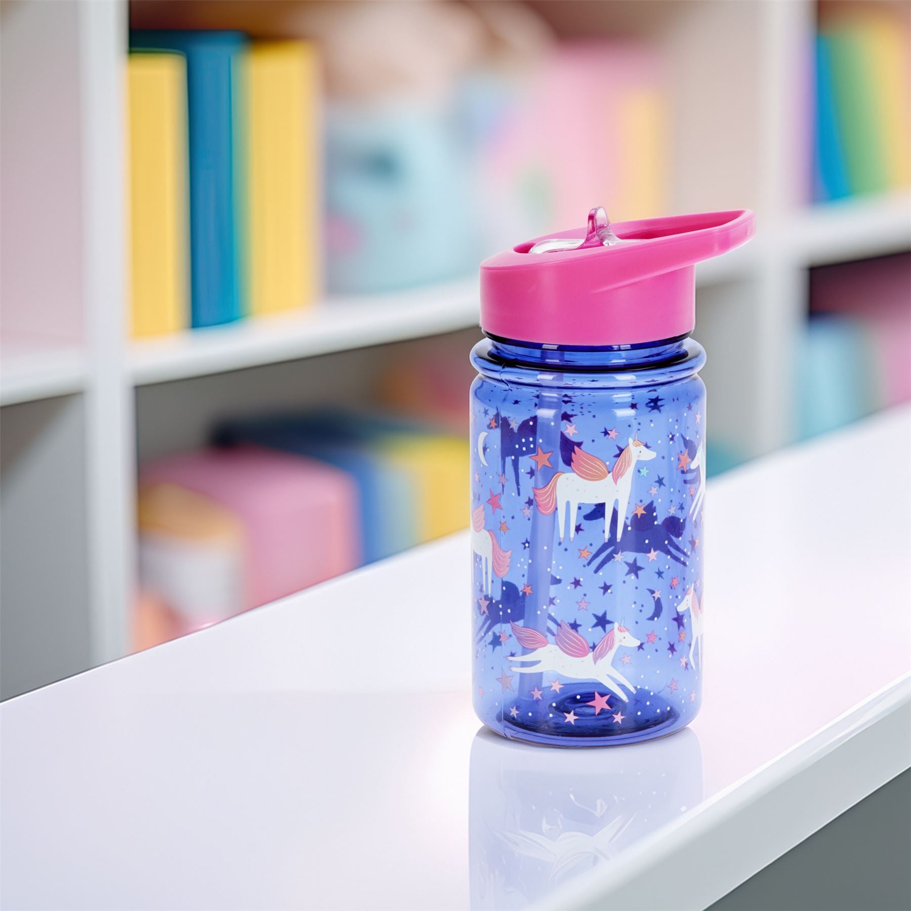 Maison &amp; Style Bouteille de Sport/Bouteille Licorne 650ml - Rose