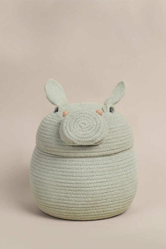 Lorena Canals Storage basket Henry the Hippo - 32x30cm