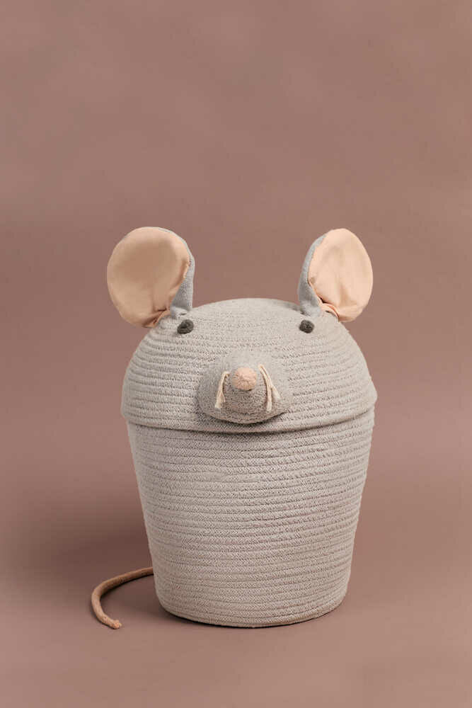 Lorena Canals Storage basket Renata the Rat - 25x30cm 