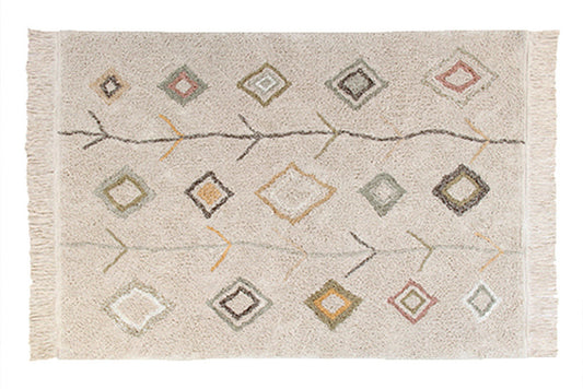 Lorena Canals Washable cotton rug - Kaarol Earth M - 140x200cm