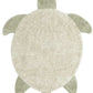 Lorena Canals Wasbaar katoen vloerkleed - Sea Turtle - 110x130cm