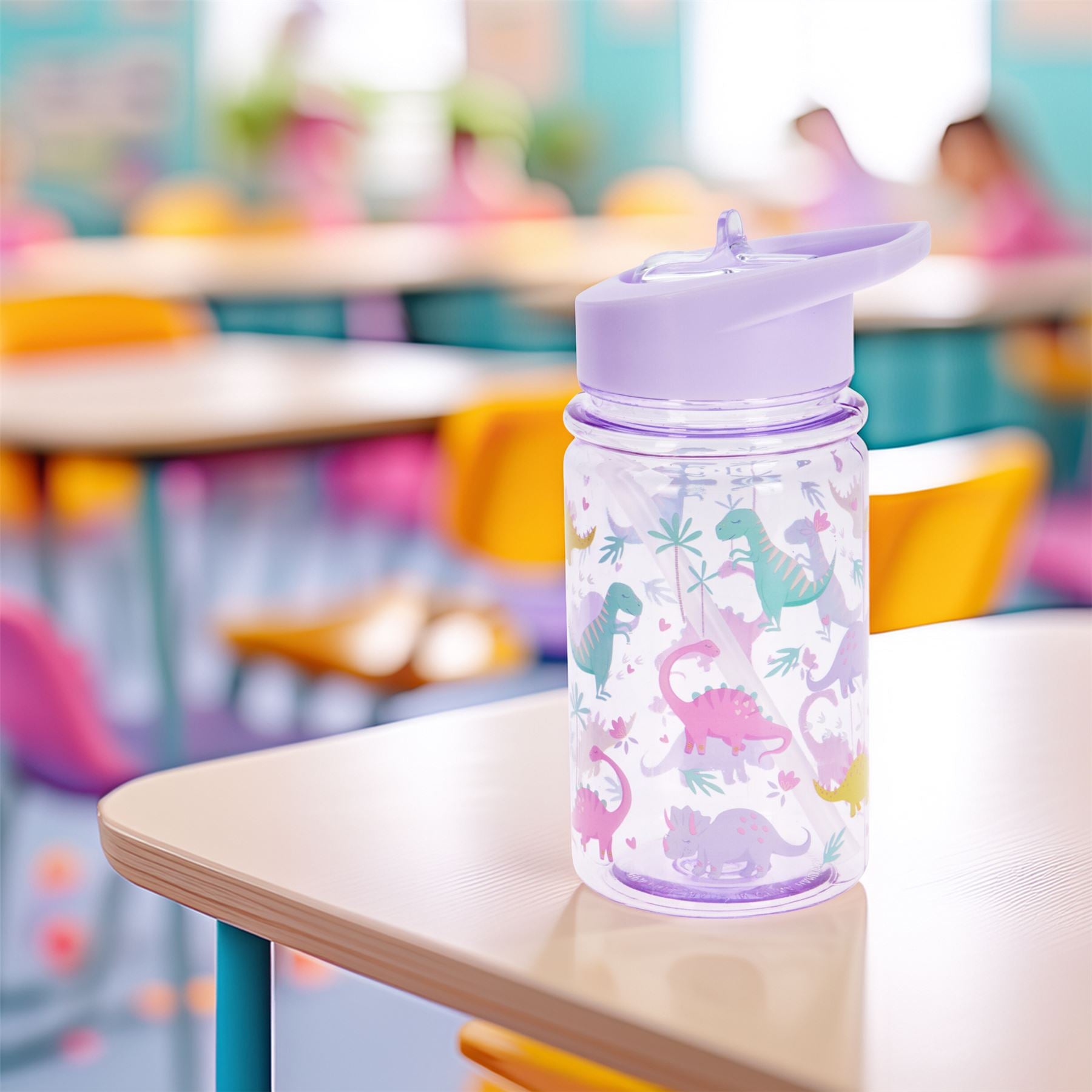 Maison &amp; Style Bouteille de Sport/Bouteille Licorne 650ml - Rose