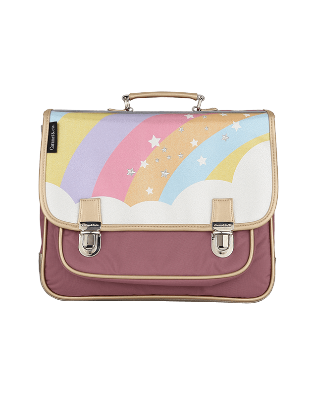 Caramel &amp; Cie Cartable/Cartable Arc-en-ciel Étoilé - Multi