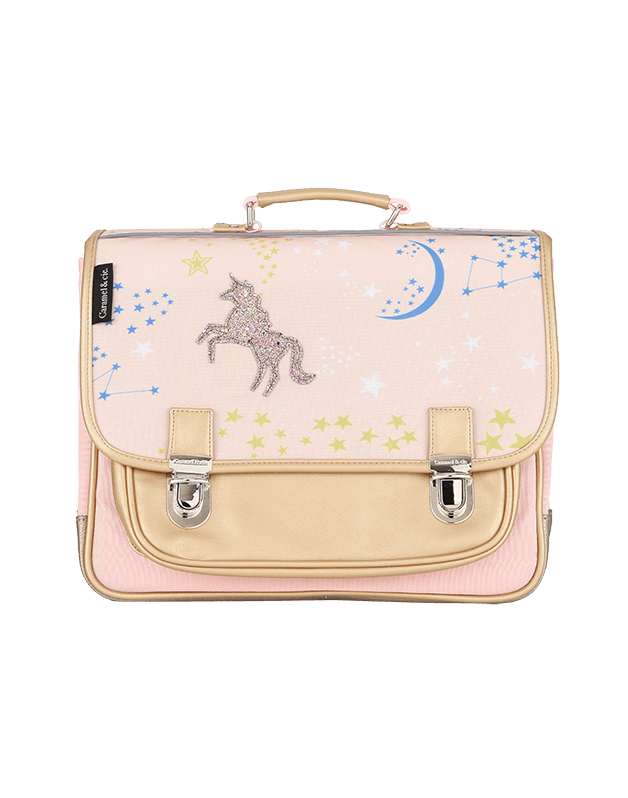 Caramel & Cie Boekentas/Schooltas Constellation - Roze