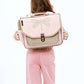Caramel &amp; Cie Bookbag/Schoolbag Dragonfly - Pink