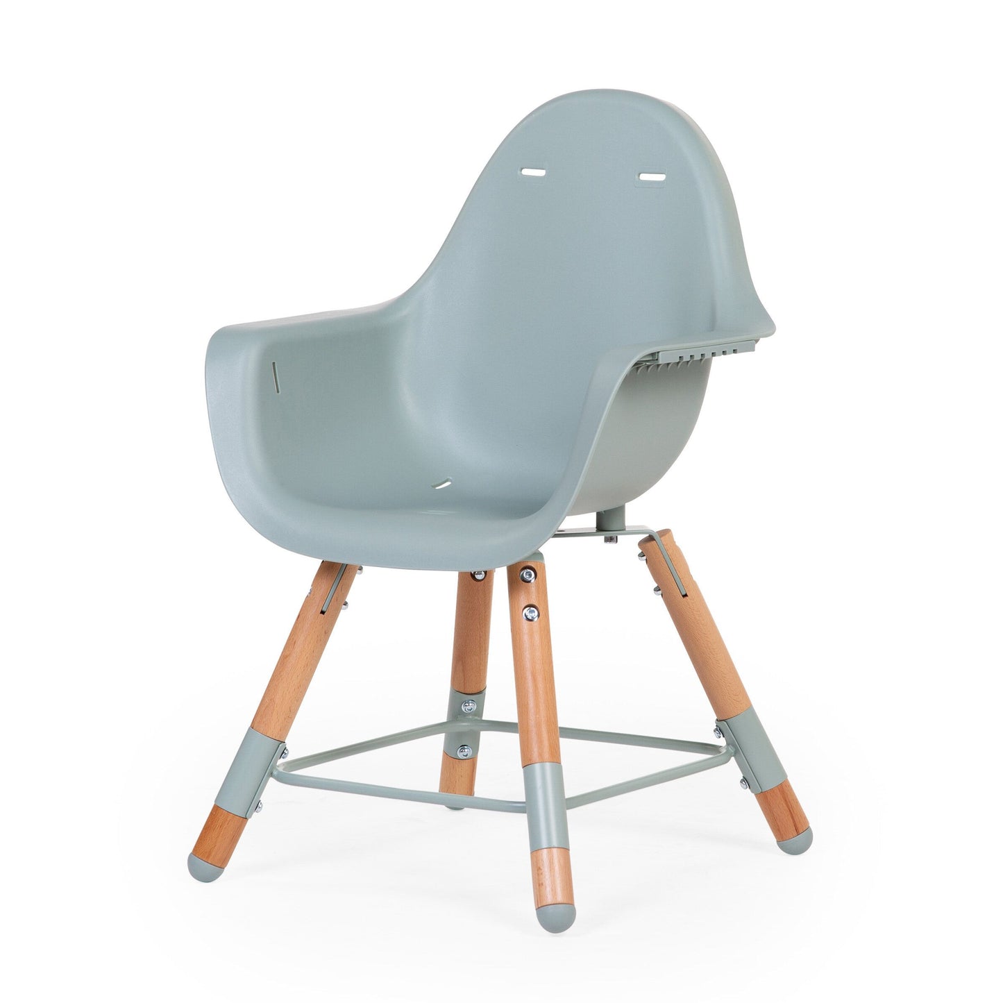 Childhome 2-in-1 High Chair - 2 Height Positions - 6 Months to 6 Years - Mint Green