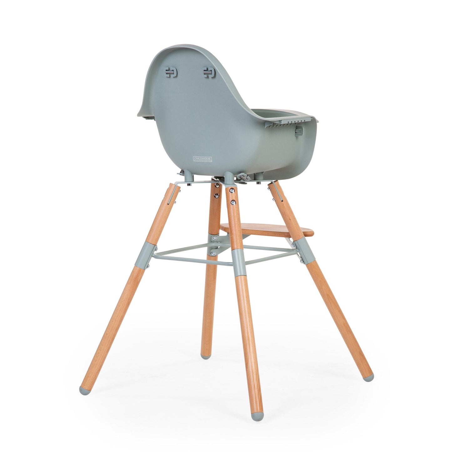 Childhome 2-in-1 High Chair - 2 Height Positions - 6 Months to 6 Years - Mint Green