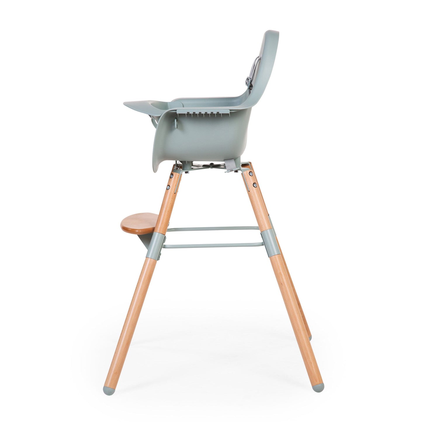 Childhome 2-in-1 High Chair - 2 Height Positions - 6 Months to 6 Years - Mint Green