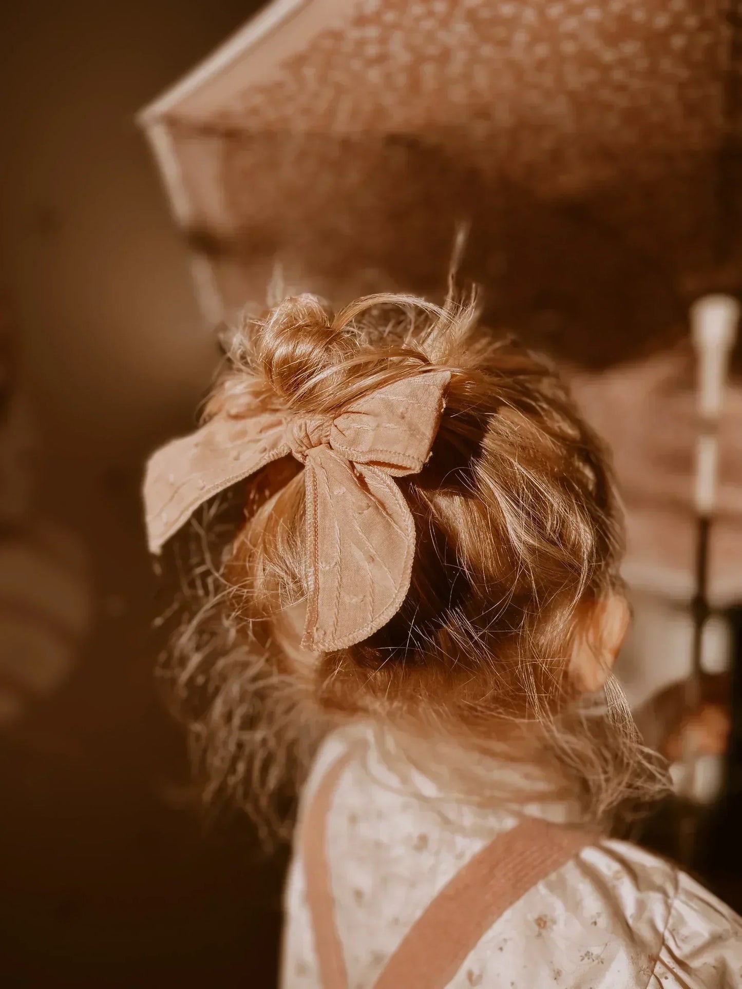 Barrette à cheveux Mrs Ertha Fable avec nœud - Taupe