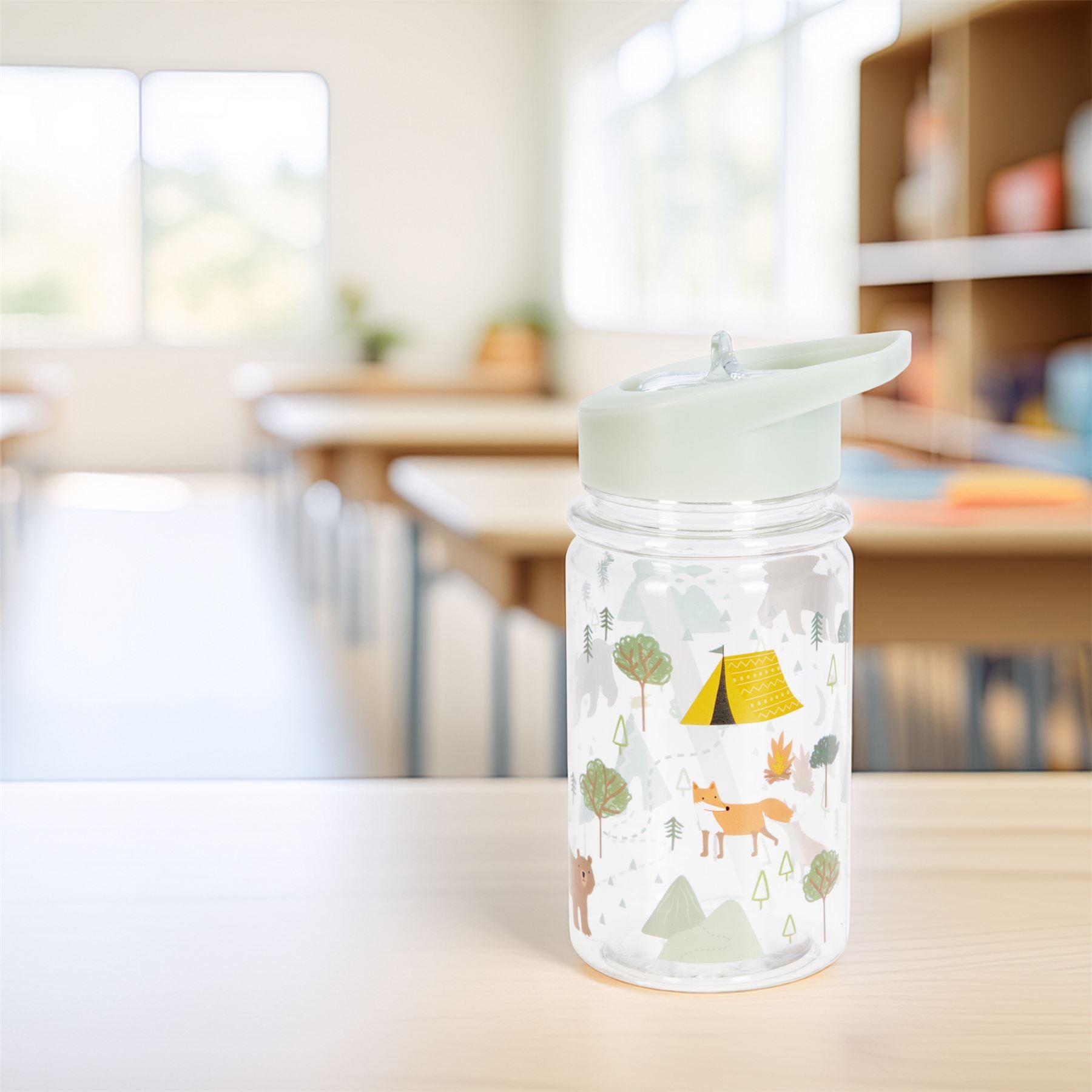 Maison &amp; Style Bouteille de Sport/Bouteille Licorne 650ml - Rose