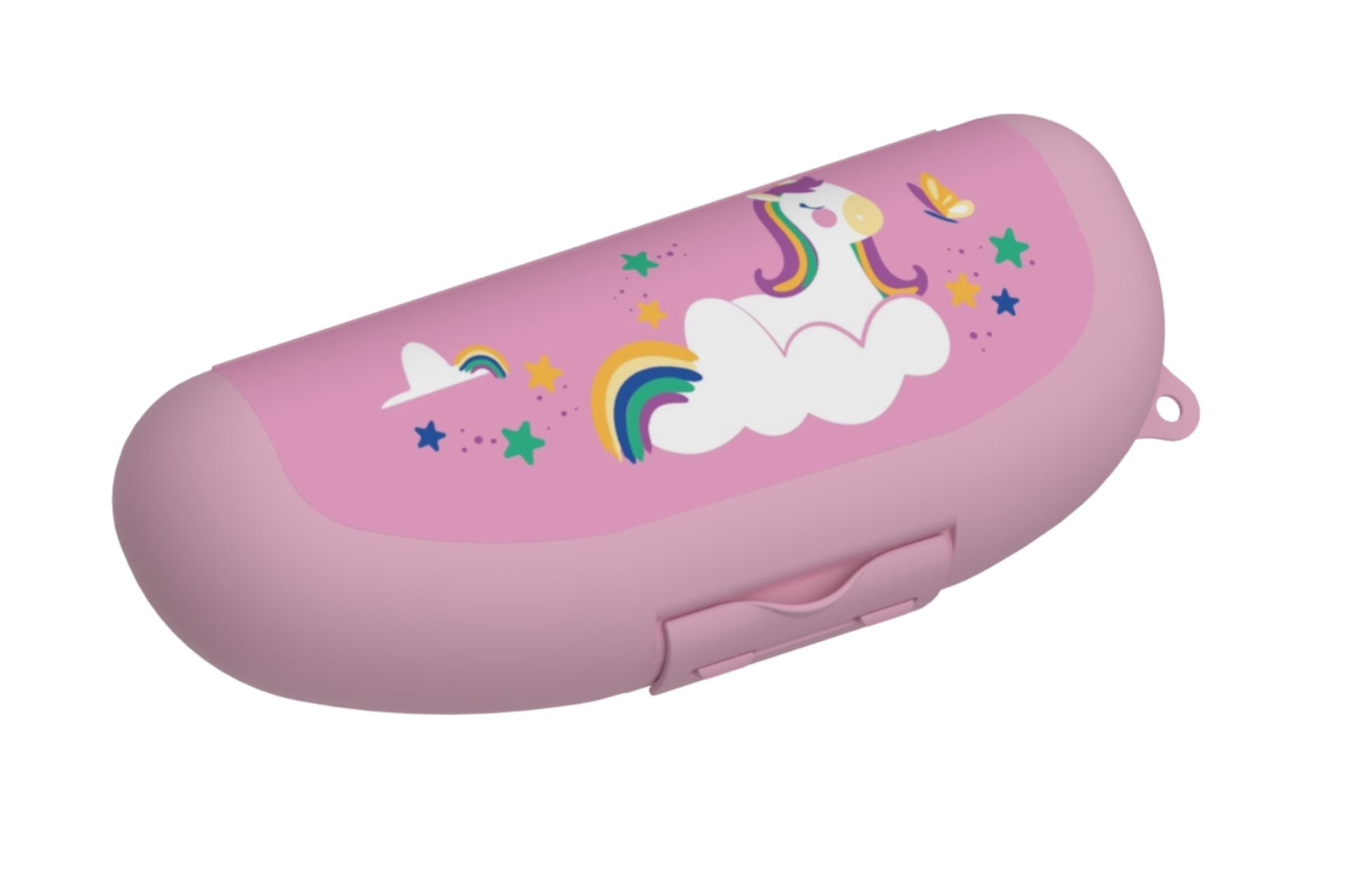 Cosy & Trendy Back to school Bananendoosje Unicorn - 22x9x6cm - Roze