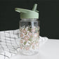 A Little Lovely Company Back to school set - Rugzak/Drinkfles/4 Snackdozen/Lunchbox - Bloesems Saliegroen